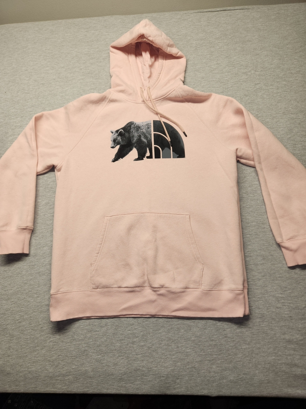 The North Face Women's Light Pink Hooded Pullover